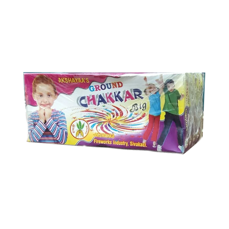 Ground Chakkar Big (10 pcs) Crackers | Akshayaa Agencies