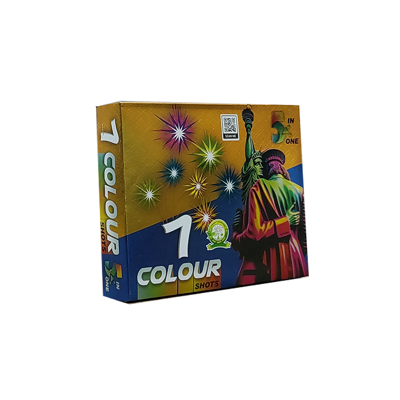 7 Shot Bomb Multicolor Skyshot | Akshayaa Agencies Sivakasi