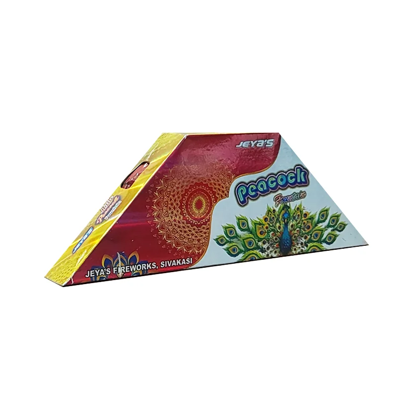 Peacock Crackling Fountain Crackers | Akshayaa Agencies Sivakasi