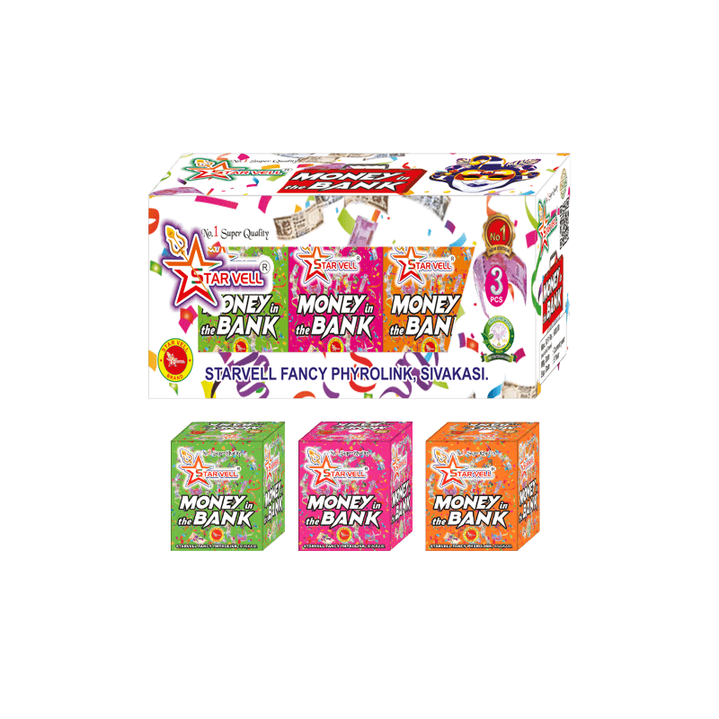 Money in the Bank Crackers | Akshayaa Agencies