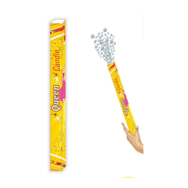 குயின் சில்வர் மேஜிக் மெழுகுவர்த்தி பட்டாசுகள் (1 பிசி) | Akshayaa Agencies Sivakasi