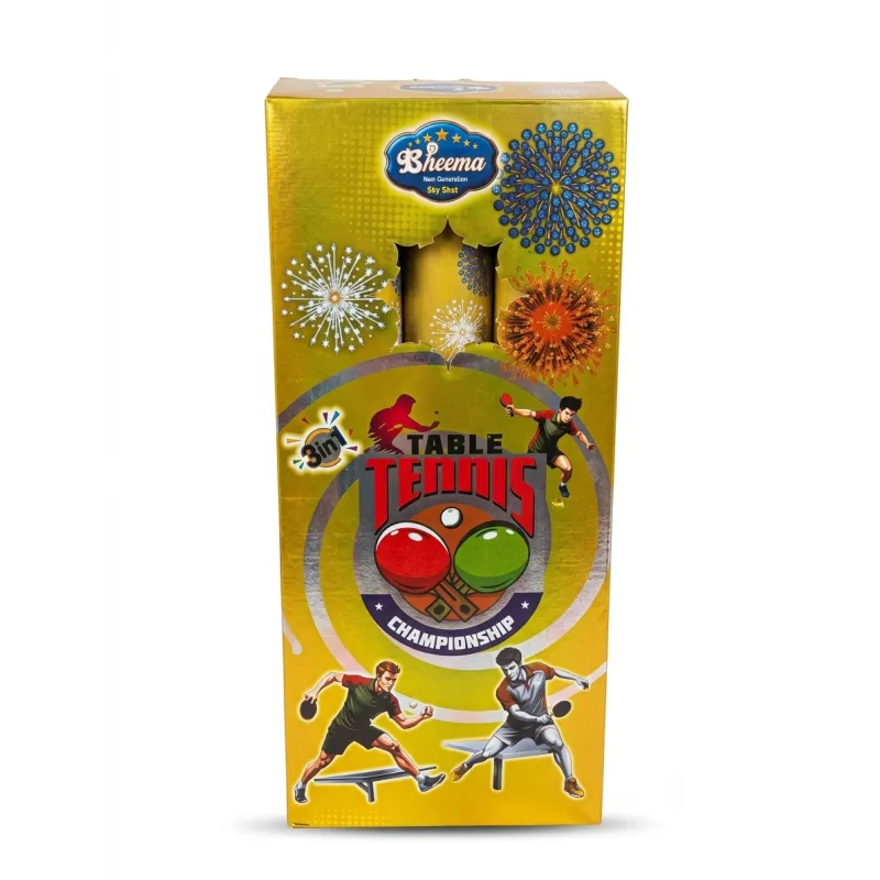 Table Tennis 4 இன்ச் ஸ்கைஷாட் (3 pcs)