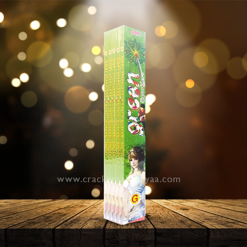 30 cm Green Sparklers | Akshayaa Agencies Sivakasi