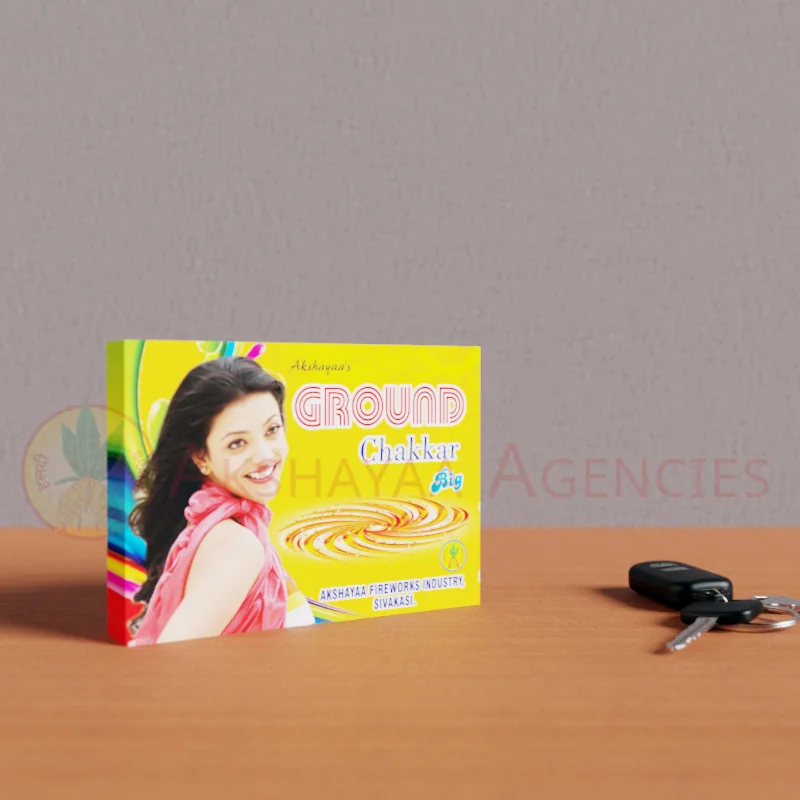 Ground Chakkar Big (25 pcs) Crackers | Akshayaa Agencies Sivakasi